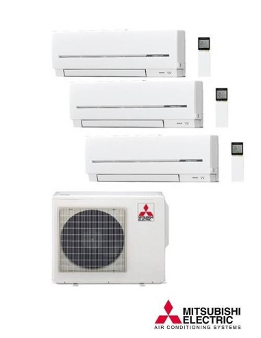 MITSUBISHI ELECTRIC MXZ-3D54VA2 + 3 (MSZ-SF20VE) EL MEJOR PRECIO ✔️