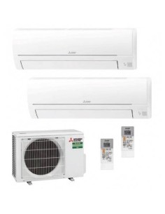 Mitsubishi Electric ✔️ 2x1 ✔️ MXZ-HA50VF + MSZ-HR25VF + MSZ-HR25VF 2